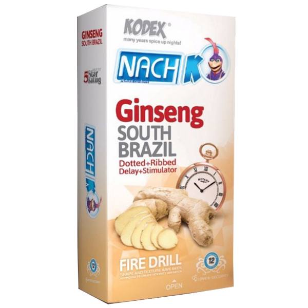خرید کاندوم تاخیری جینسینگ NACH KODEX GINSENG